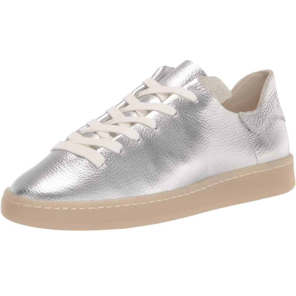Sam Edelman Silver Tan Sneakers Fashion-Forward Design